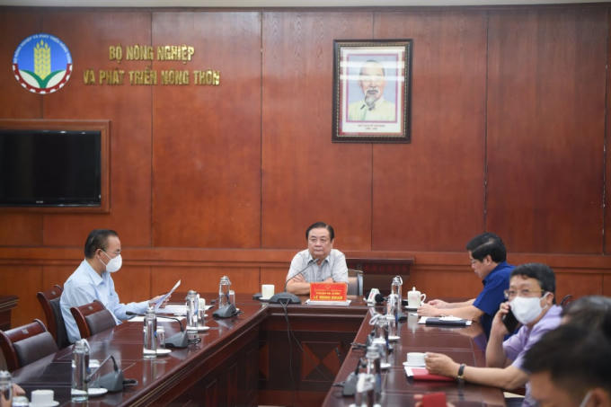Bộ trưởng bộ NN&PTNT Lê Minh Hoan.