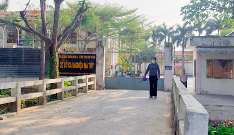 Cơ sở cai nghiện ma túy tỉnh Sóc Trăng.