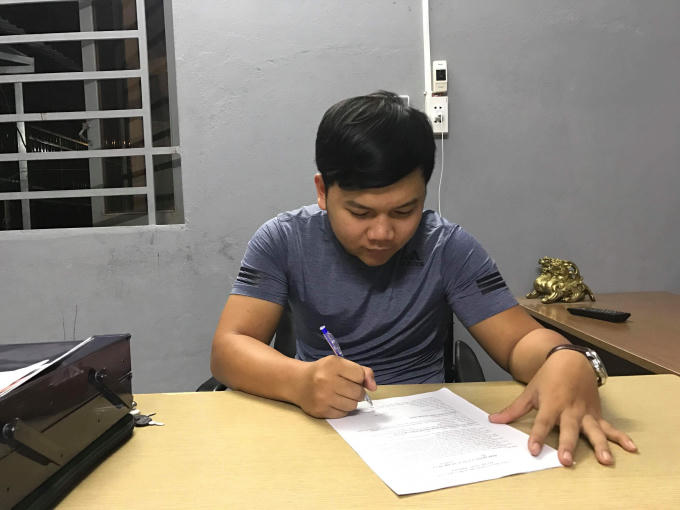 Anh Huy lo lắng "số phận" của tài sản mình.