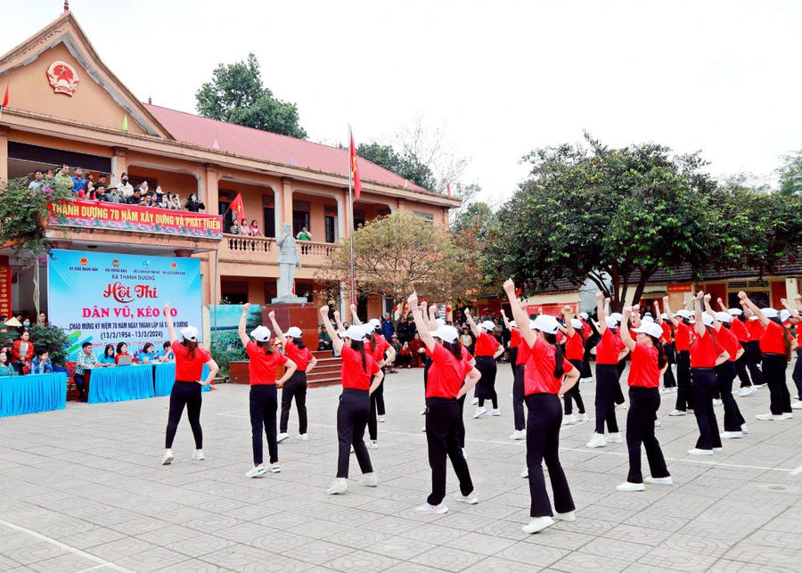 Nhiều hoạt động sôi nổi được địa phương tổ chức.