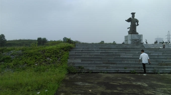 Hình ảnh của công trình đã được giải ngân 700 tỷ từ nguồn vốn ngân sách Trung ương