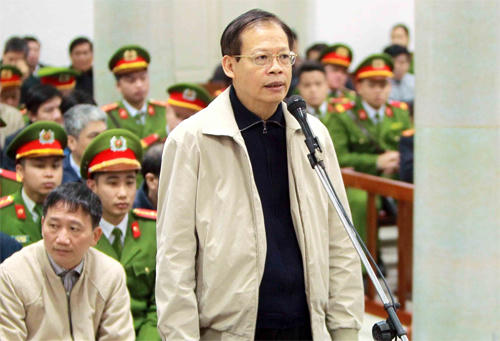 Bị cáo Phùng Đình Thực - nguyên TGĐ PVN - Ảnh: TTXVN