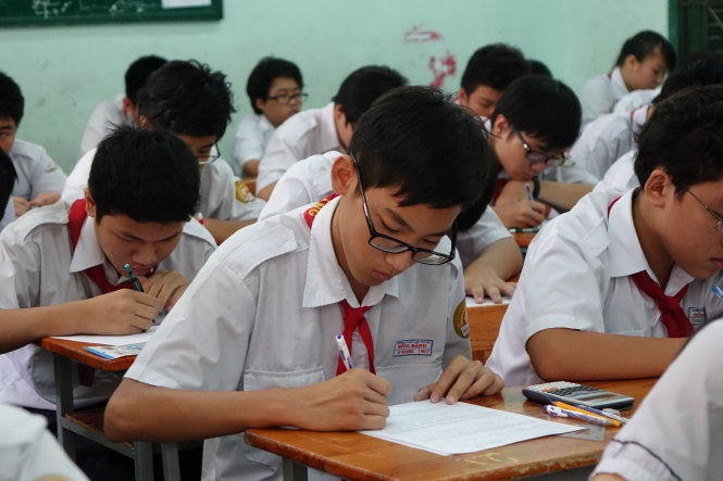 Toàn bộ học sinh lớp 7 tại TP Hồ Chí Minh sẽ làm bài khảo sát bằng hình thức trực tuyến trong năm học 2018 - 2019.