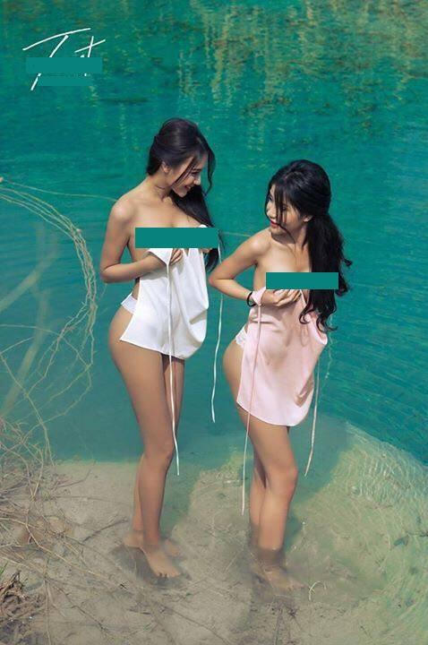 Được biết "Tuyệt tình cốc" là nơi cấm sử dụng các phương tiện bè, lán đi ra khu vực lòng hồ vì nguy hiểm. (Nguồn: Facebook Tu Nguyen)