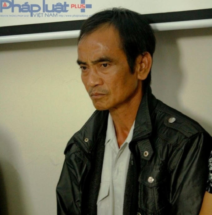 Ông Huỳnh Văn Nén tại tòa soạn Pháp luật Plus.