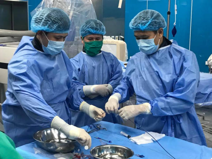 Sau ca phẫu thuật, hiện tại 4 bệnh nhi đã hồi phục tốt. (Ảnh: BVCC)
