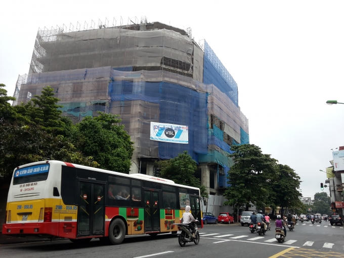 Chủ đầu tư dự án số 5 Lê Duẩn đang "nhăm nhe" xin cơ quan chức năng đồng ý việc thay đổi dự án, cũng như chiều cao tầng dự án.