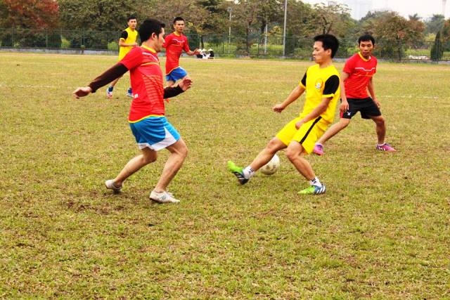 Các trận đấu đã diễn ra hết sức sôi nổi và kịch tính.