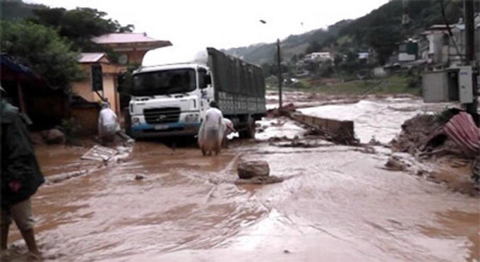 Một số sông suối nhỏ có thể xảy ra lũ quét và sạt lở đất. Ảnh: minh họa/ Nguồn: Báo Yên Bái