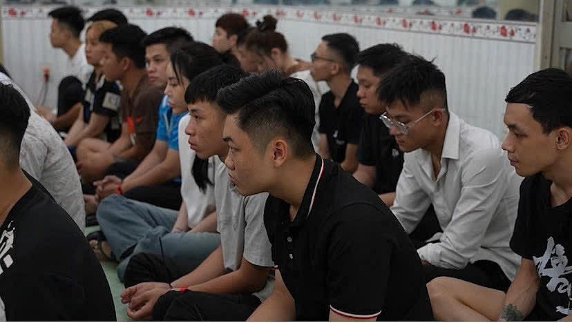 nghi phạm bị bắt giữ trong đường dây ma túy từ Campuchia về TP.HCM