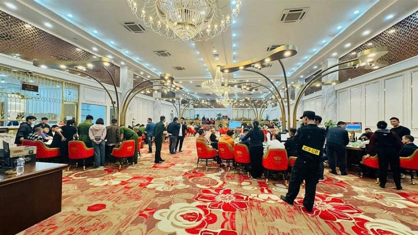 Lực lượng chức năng Công an tỉnh Lào Cai triệt phá thành công ổ nhóm đánh bạc có quy mô lớn.