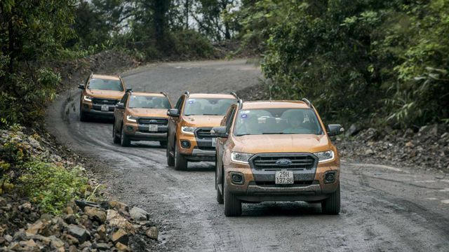 Ford Ranger là mẫu bán tải bán chạy nhất Việt Nam hiện nay