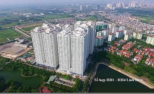 Khu nhà giá rẻ HH Linh Đàm