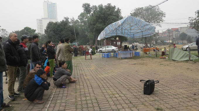 Hiện trường nơi phát hiện thi thể ông Thiết.