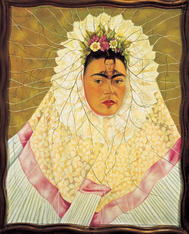 Bức chân dung tự họa thực hiện năm 1943 của danh họa Frida Kahlo