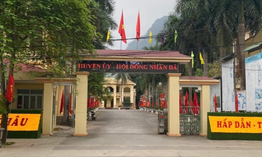 Trụ sở UBND huyện Mai Châu, tỉnh Hòa Bình