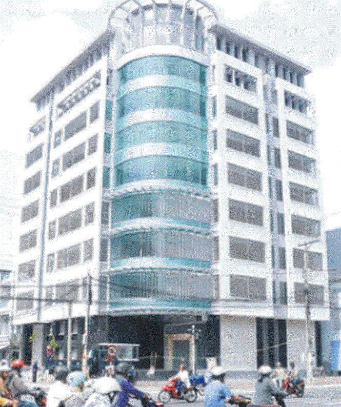 Trụ sở Cty Xổ số kiến thiết Cà Mau.