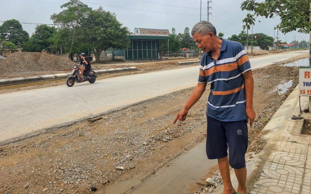 Người dân thị xã Cửa Lò bức xúc với dự án gần 230 tỷ thi công với tốc độ... rùa bò