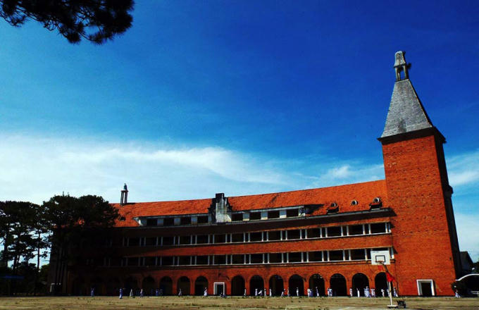 Trường Cao đẳng sư phạm Đà Lạt – nơi diễn ra cuộc thi.