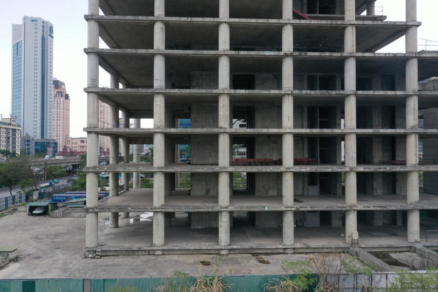 Toà tháp có quy mô 31 tầng nổi, 4 tầng hầm.