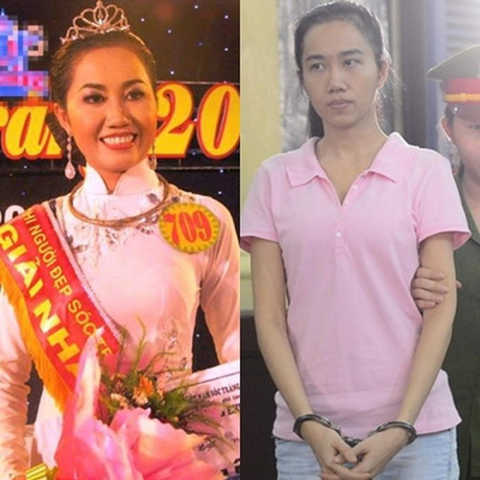 Hoa hậu Mỹ Xuân vướng vào vòng lao lý vì cầm đầu đường dây mua bán dâm.