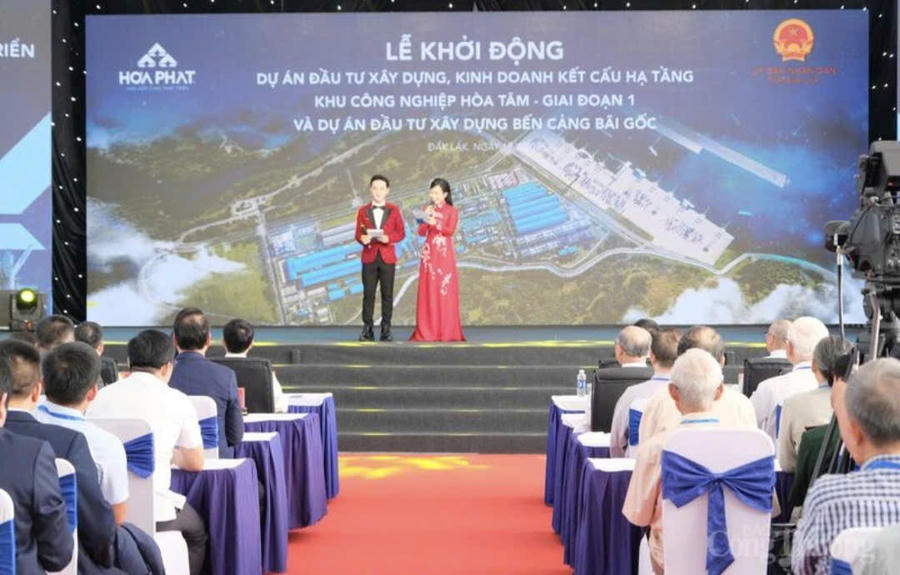 UBND tỉnh Đắk Lắk khởi công dự án bãi Gốc. Ảnh: L.S