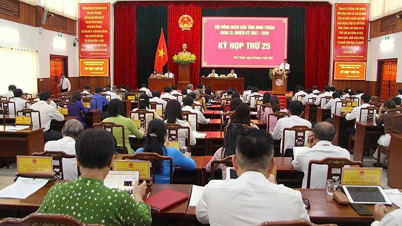 HĐND tỉnh Ninh Thuận đã tổ chức kỳ họp thứ 25 để thảo luận, quyết định các nội dung quan trọng triển khai thực hiện chủ trương của Đảng, Nhà nước về sắp xếp các đơn vị hành chính.