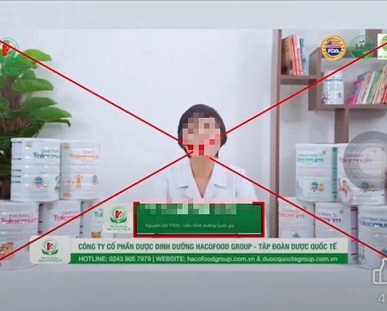 Một bác sĩ từng công tác tại Viện Dinh dưỡng quốc gia tham gia quảng cáo cho hãng sữa đang bị điều tra làm giả