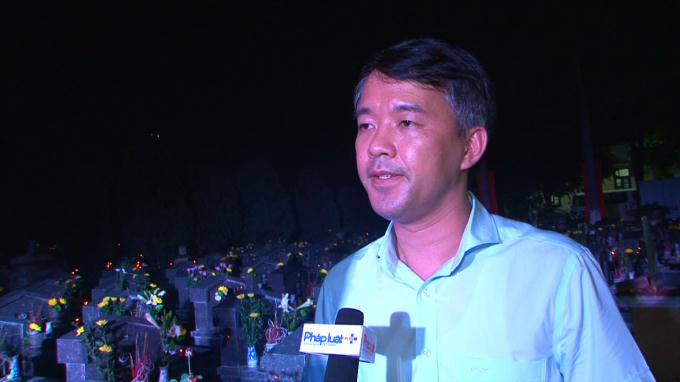 Ông Lưu Ngọc Hà - Phó Chủ tịch UBND quận Bắc Từ Liêm cho biết, “Tại Nghĩa trang liệt sĩ Hà Nộ, với khoảng 2000 đoàn viên chuẩn bị từ buổi sáng, hơn 3.000 ngọn nến đã được thắp lên phần mộ của các liệt sĩ.”