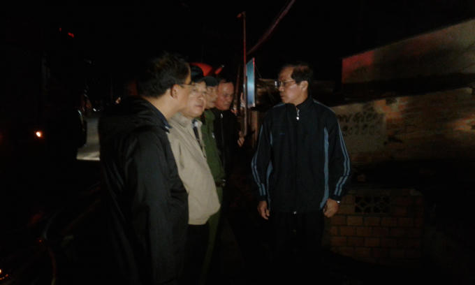  Lãnh đạo chính quyền địa phương có mặt kịp thời chỉ đạo vụ việc.