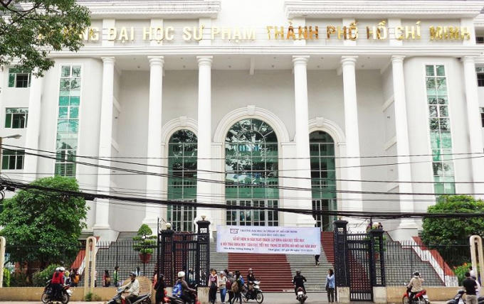 Trường ĐH Sư phạm TP HCM nơi sản sinh ra nhiều thề hệ nhà giáo ưu tú.