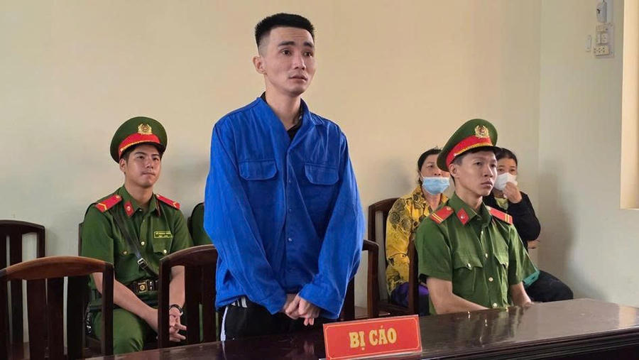 Bị cáo Kha tại phiên toà