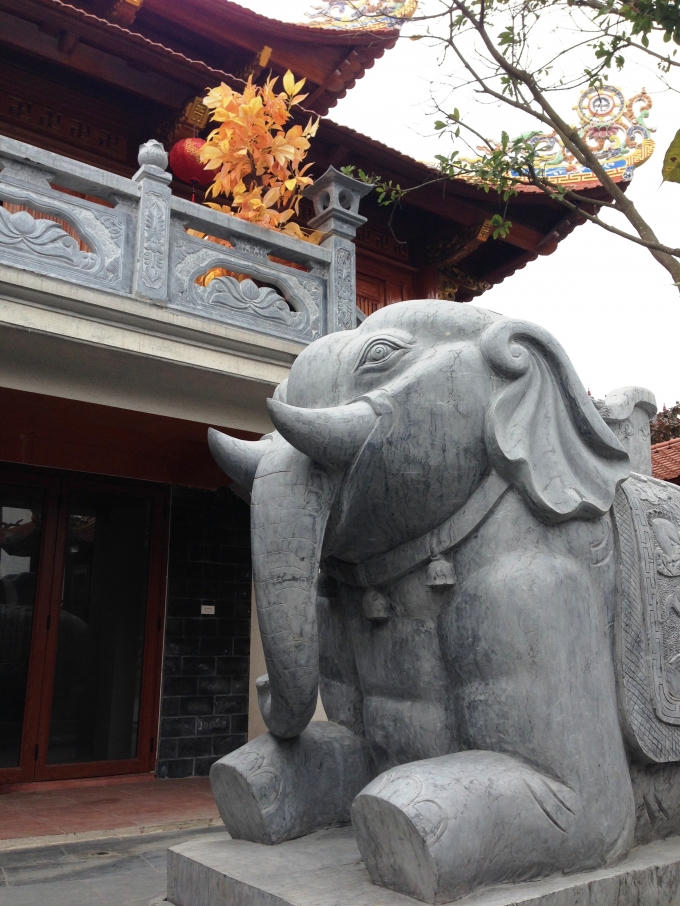 Ho&agrave;nh tr&aacute;ng điện thờ độc nhất v&ocirc; nhị tại H&agrave; Tĩnh