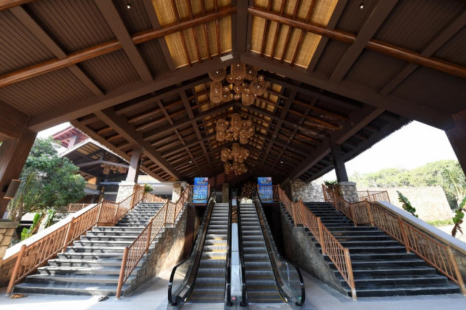 Ga đến cáp treo Hòn Thơm.