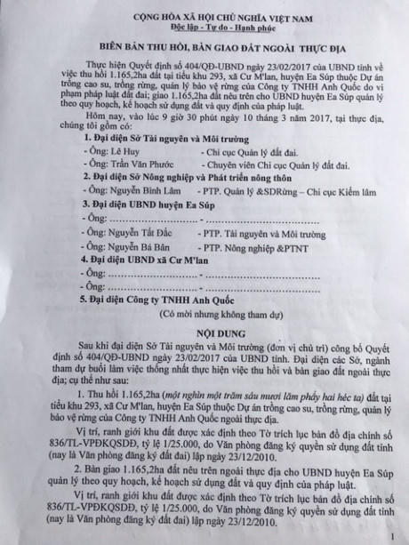 Đăk Lắk: Ph&aacute; n&aacute;t rừng Ea S&uacute;p