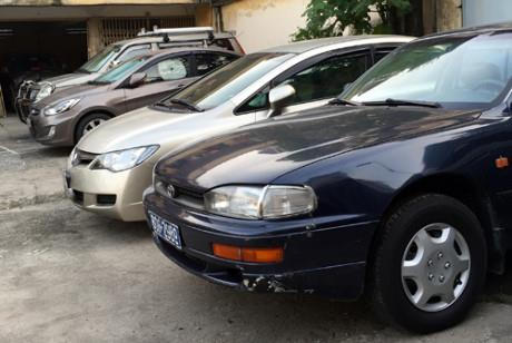 Xe công thanh lý có giá trung bình chỉ hơn 46 triệu đồng mỗi chiếc. Ảnh: Báo Đất Việt.