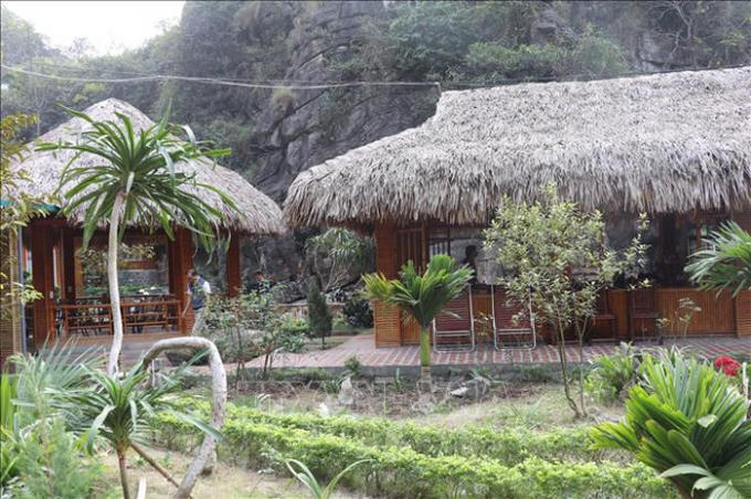 Một homestay hoạt động trái quy định tại xã Trường Yên, huyện Hoa Lư. Ảnh: Ninh Đức Phương/TTXVN