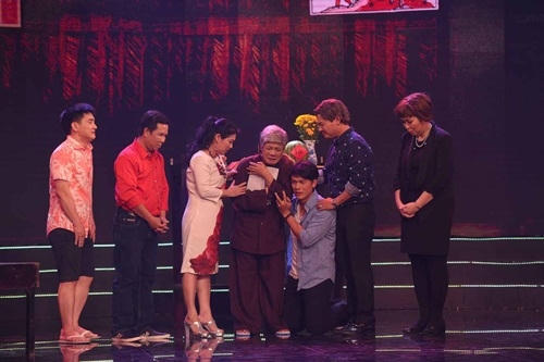 Minh Nhí diễn xuất thần trong Danh hài đất Việt.