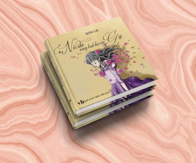 Tập thơ "Nỗi nhớ mang hình hài của gió" gồm 38 bài thơ và do Sunflower Books in ấn phát hành.