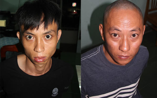 Đối tượng Trần Hoàng Nhật Hùng và Đàm Minh Quang.