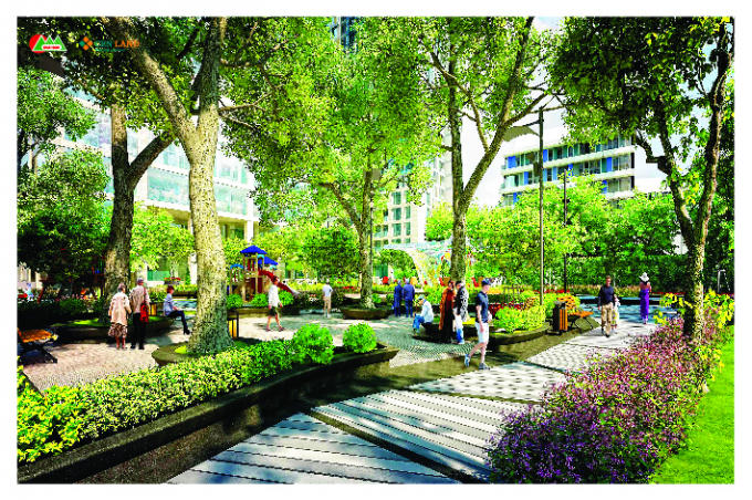 Khai Sơn City được thiết kế theo phong c&aacute;ch chuẩn Mỹ