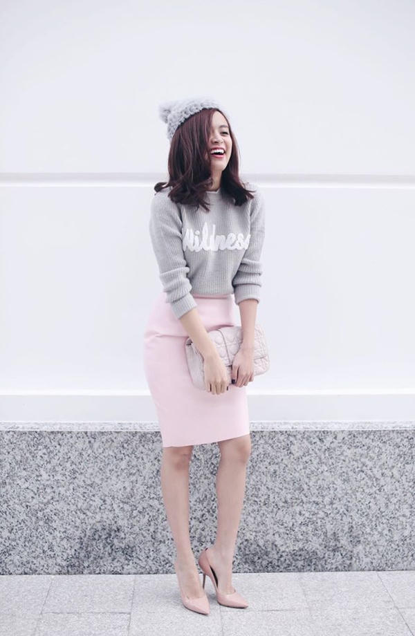 Nhan sắc ngọt ngào, trẻ trung của MC “Vui cùng Hugo”. Ảnh: Internet