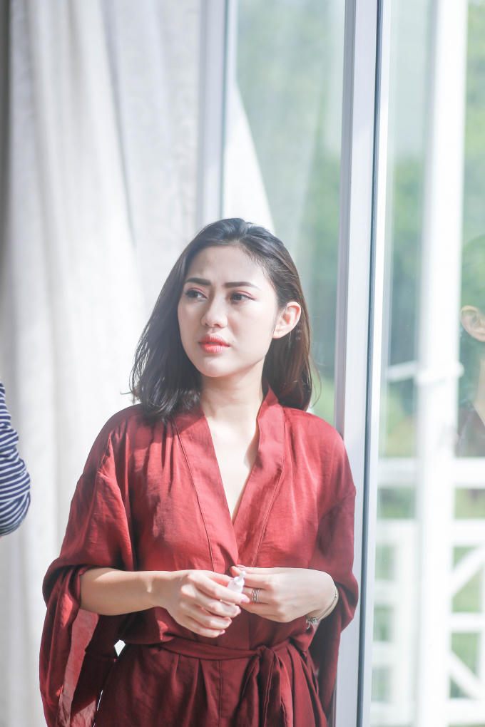 Trang Cherry phải độn ngực khi quay phim ‘500 nhịp yêu’