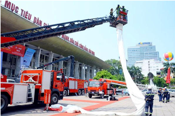 Cơ hội trải nghiệm làm cảnh sát phòng cháy chữa cháy tại SECUTECH Vietnam 2023