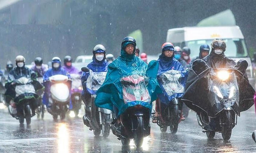 Không khí lạnh tăng cường, mưa to cục bộ bao trùm toàn miền Bắc. (Ảnh minh hoạ)