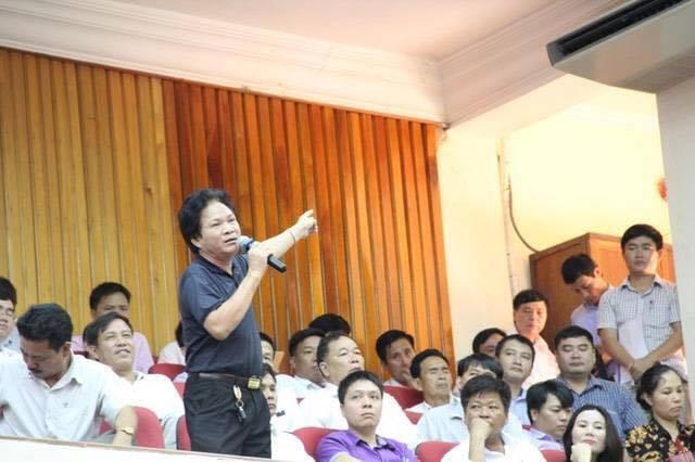 Ông Trần Phát Đạt, Chủ tịch hiệp hội doanh nghiệp huyện Hương Khê.