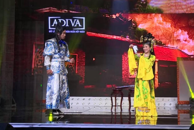 Kiều Linh trong vai “Lẳng lơ phu nhân”