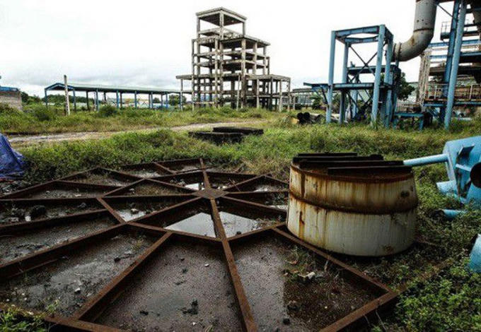 Một số thiết bị Dự án Mở rộng sản xuất giai đoạn 2 Nhà máy Gang thép Thái Nguyên đã rỉ sét, hư hỏng, ảnh hưởng nghiêm trọng (ảnh Internet).