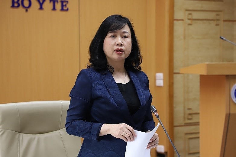 Bộ trưởng Bộ Y tế Đào Hồng Lan.