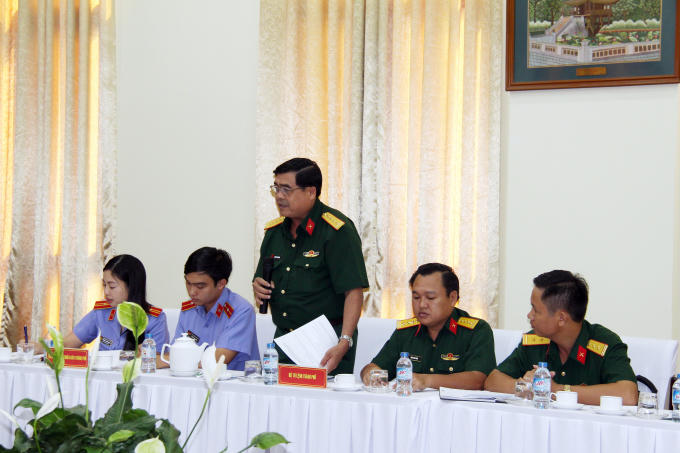 Đại biểu phát biểu tại lễ ký kết.